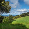 Looking west towards the Pacific Ocean.