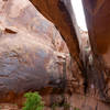 Morning Glory Arch is a nice treat after a hike in Grandstaff Canyon.