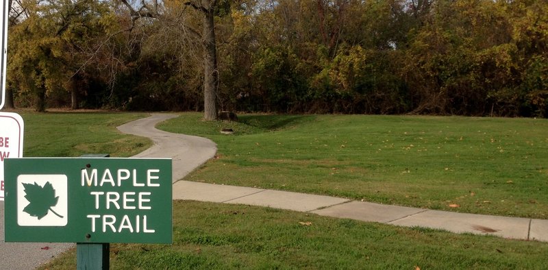 Maple Tree Trail at Bella Fontaine Park