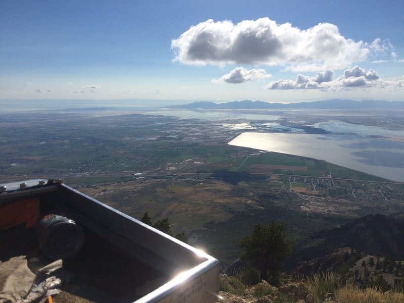 Looking west from the Skyline Trail!