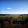 View from the top of Bluffview Trail.