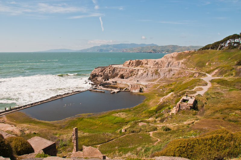 Cool views along Sutro Ruins Trail.