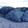 A panorama of part of the Bear River Range from a knoll just above the Smithfield-Birch Canyon Connector Trail.