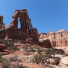 Druid Arch, as seen from the trail of the same name.