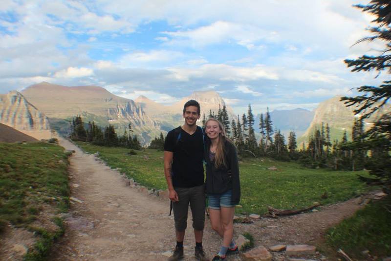 REI employee Katie and her boy enjoying Glacier National Park. They're pretty certain it's the prettiest place in the world.