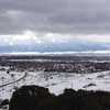 A view of Cache Valley from down lower on the King Nature Park North Ridge Trail