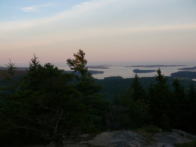 The spectacular view from the Beech Mountain Fire Tower.