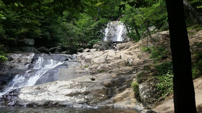 Whiteoak Canyon lower falls.