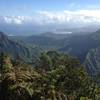 Hanalei Bay at the Kilohana lookout.