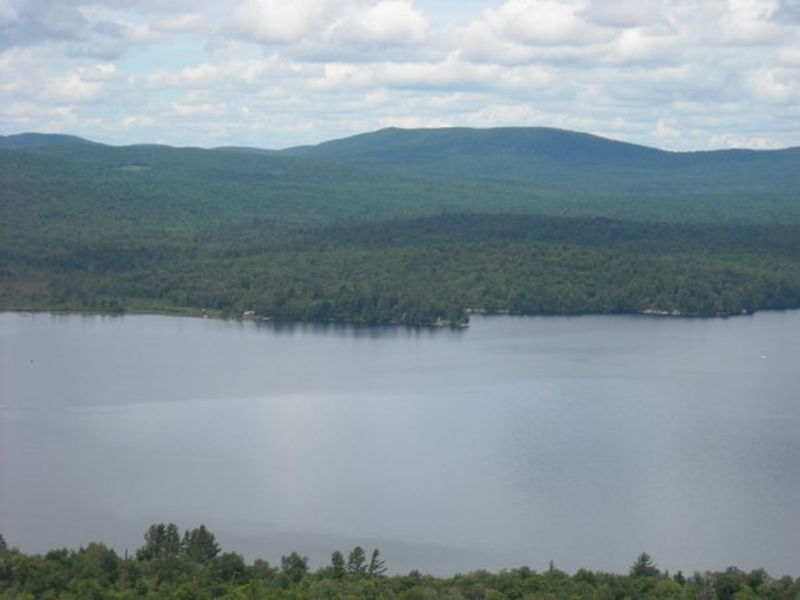 View of Chateaugay Lake from Lyon's Cub!