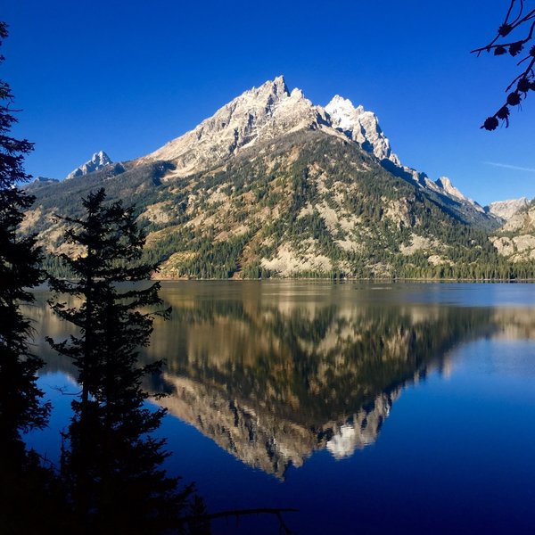 Jenny Lake Overlook, Morning views.