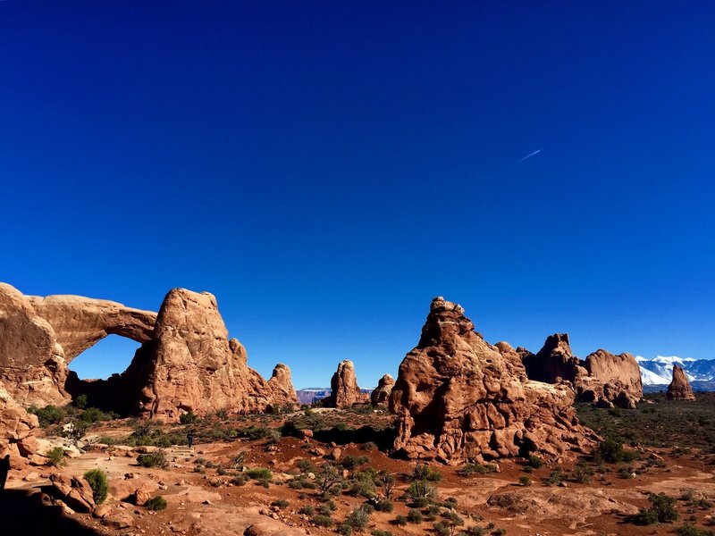 Windows Arches are on display from the Turret Arch Trail.