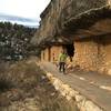 One section of hundreds of Anasazi cliff dwellings.