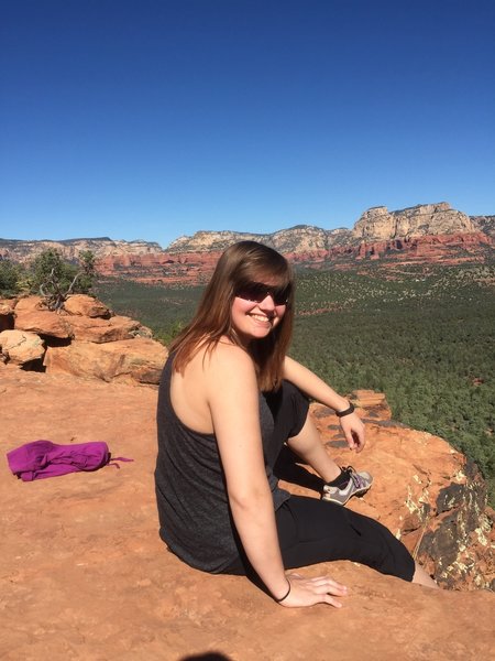 I dare you to sit on the edge of Devil's Bridge with your feet dangling down! :)