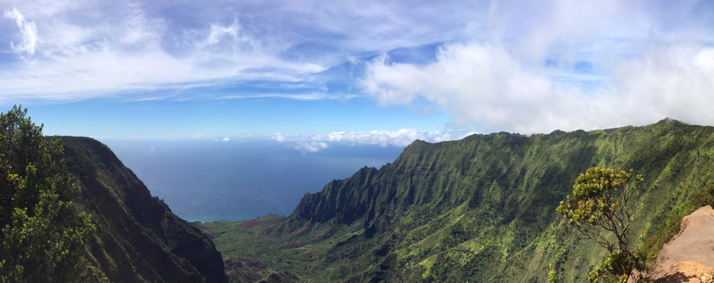 Ridiculous views abound from Pihea Trail.