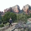 Wonderful red rock scenery on the Wilson Mountain Trail.