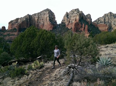 Great scenery along the Wilson Mountain Trail