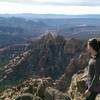 From the viewpoint just off the Wilson Mountain Trail there are great views of Sedona.