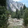 Awesome granite formations across the Middle Fork Trail, on the way to Tehipite.