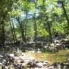 You'll cross Crown Creek on the Middle Fork Trail as you make your way through the Tehipite Valley.