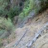 The treacherous SoB section of the Middle Fork Trail.