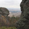 Great views can be had from the Iller Creek & Rocks of Sharon Trail.