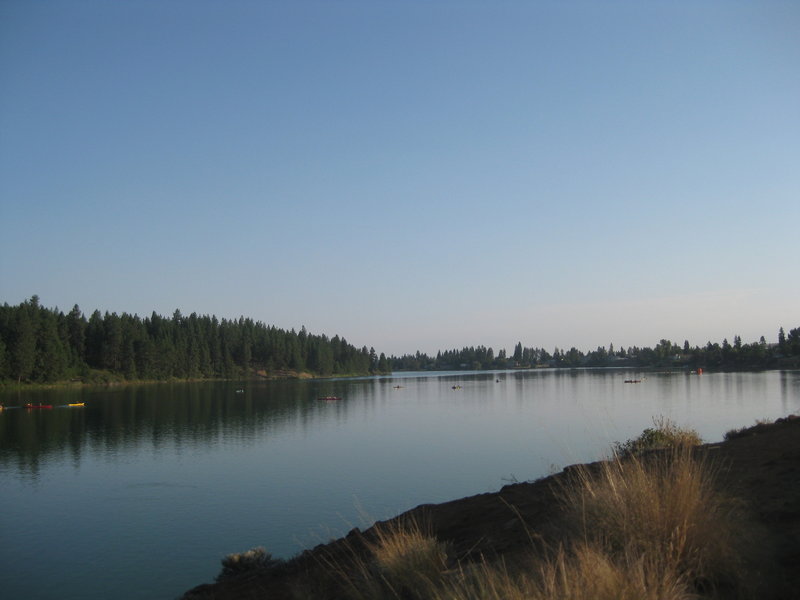 Vew of Medical Lake.