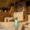 Cliff dwellings.