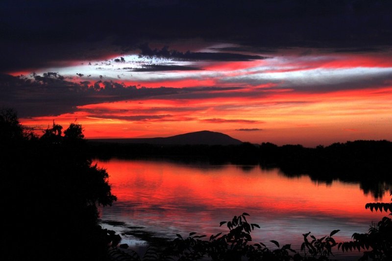 Bateman Island Sunset.