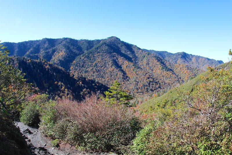 Plenty of scenic overlooks on the trail.