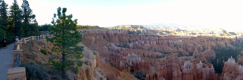 Inspiring view from Inspiration Point.