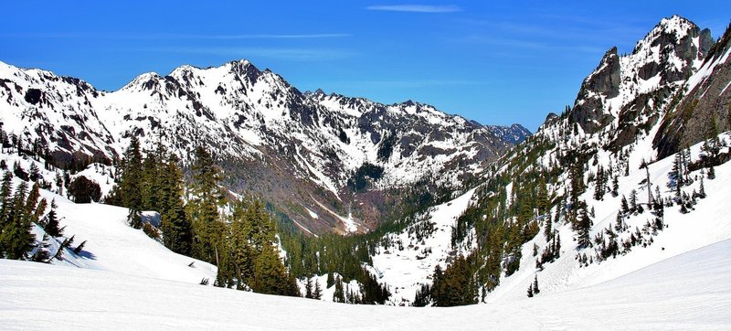 The view from Glady's Divide in Olympic National Park