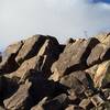 Signal Hill Petroglyphs can be seen from the Manville Trail.