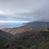 Catalina's southern knoll shows off at sunset on the Trans Catalina Trail.