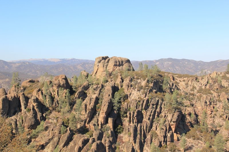 Top pinnacles.