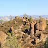 High Peaks Trail path through monoliths.