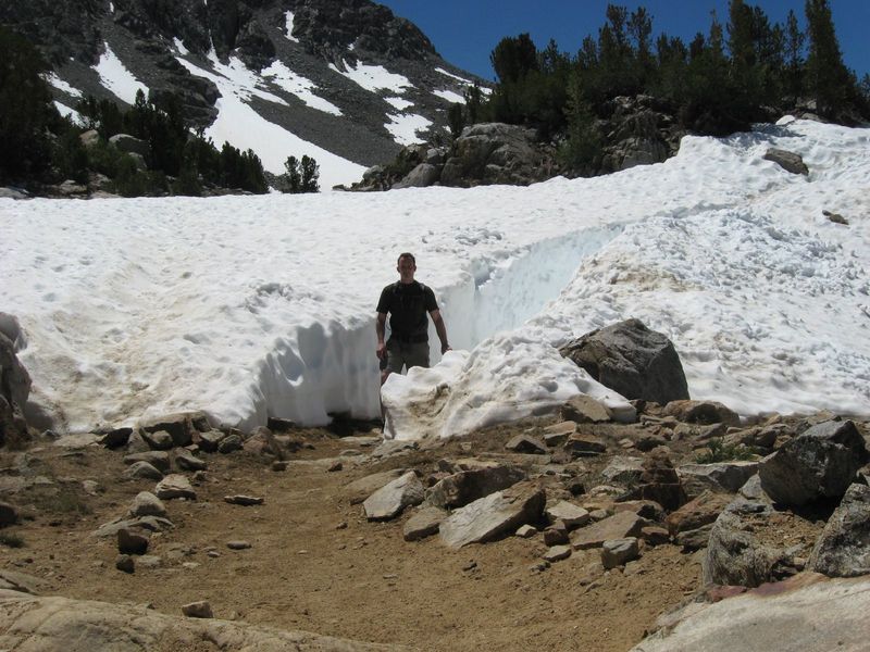 What a difference it makes to use a maintained trail!