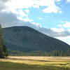 Mt. Sheridan from Heart Lake Trail.