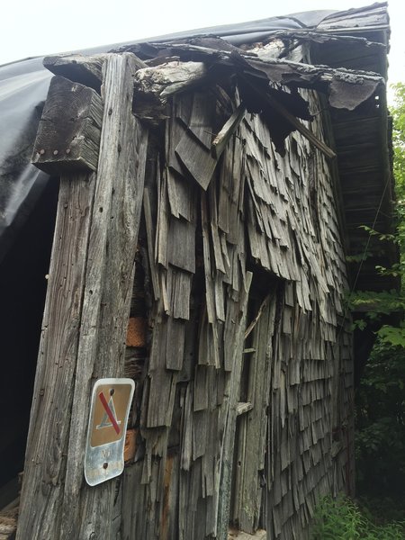 High Rocks firetower caretaker's cabin - exterior