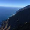 A view all the way the Na Pali coast.