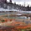 Winter at Norris Geyser Basin