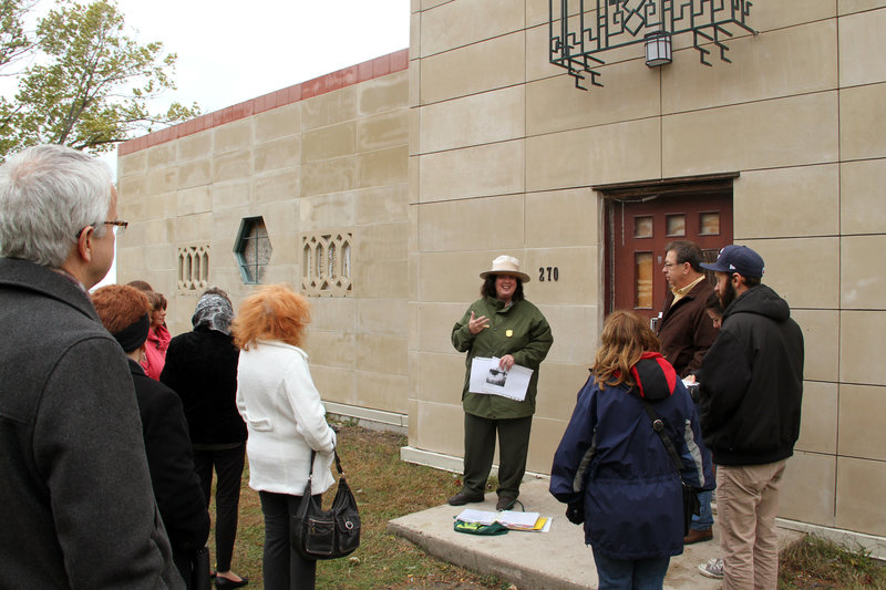 Annual October Century of Progress homes tour. Wieboldt-Rostone House.