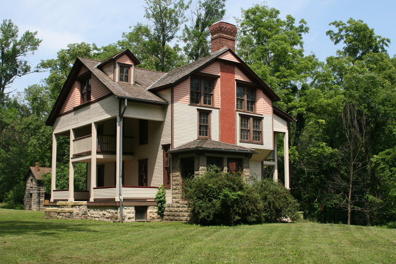 The Bailly Homestead house.