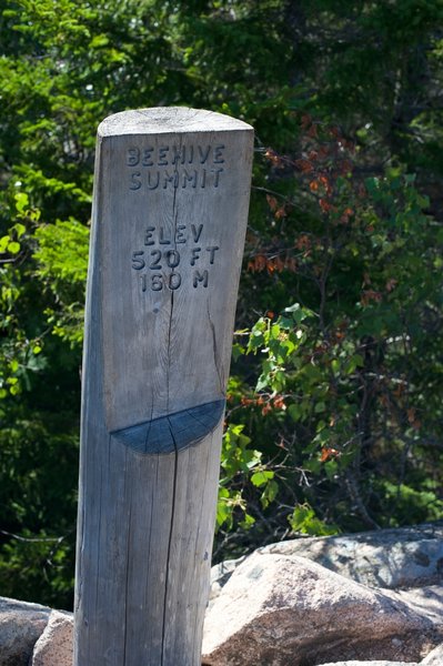 Beehive Summit after a strenuous climb.