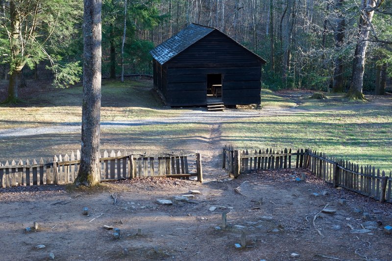 Little Greenbrier School and Cemetery.