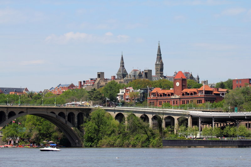 Georgetown from TR Island