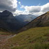 McDonald Creek Valley from the Highline Trail