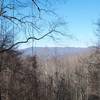 Views of the surrounding mountains as you make your way to Cucumber Gap.