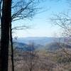 Looking out over the valley.