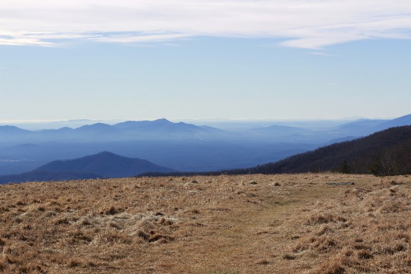 Meadows on Cold Mountain in December.